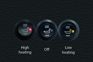 Seat Heating Knob